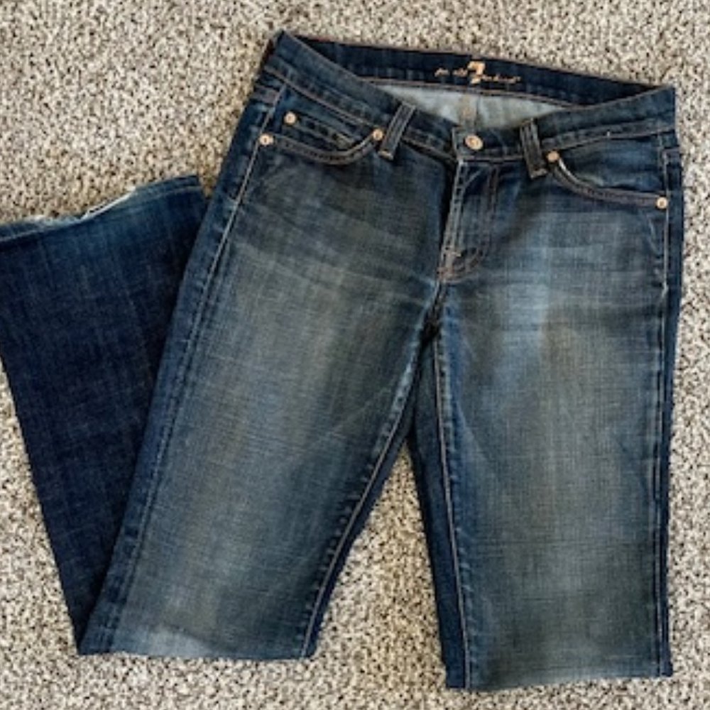 7 For All Mankind Bootcut Denim Jeans